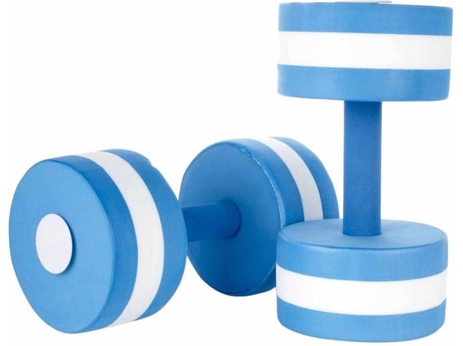 Mancuernas Speedo Azul aqua dumbell aletas adult unisex talla