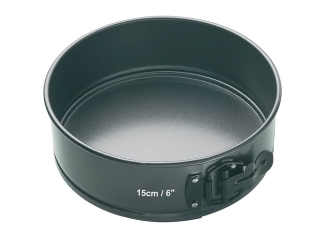 Molde Antiadherente Redonda kitchen kraft master class 15cm craft tarta desmontable acero negro 15