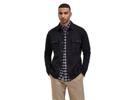 Sobrecamisa para Hombre SELECTED (2XL - Negro)