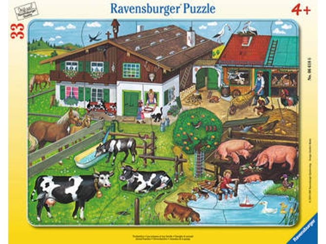 Puzzle RAVENSBURGUER 00.006.618 (33 Piezas)