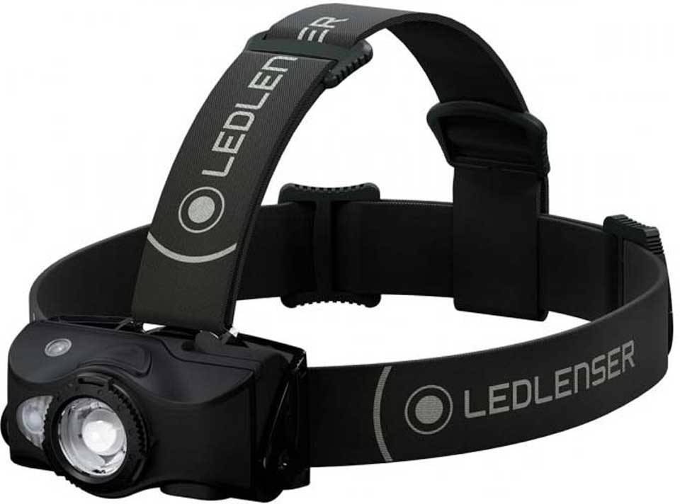 Linterna para Camping LED LENSER Luz Frontal Mh8 (600 Lumens)