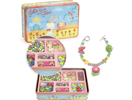 Jogo de Mesa VILAC Wooden Beads - Garden (3 Anos)