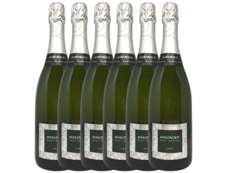 Espumante CAVES SIGNAT Caves Signat Brut Nature Cava Reserva (0.75 L - 6 unidades)