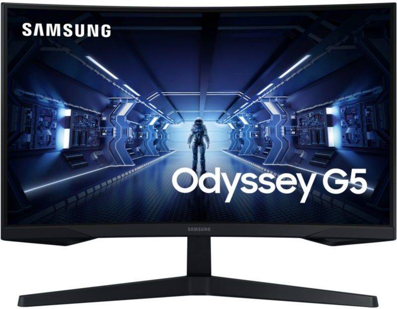 Monitor Curvo Gaming SAMSUNG Odyssey G5 LC27G55TQWRXEN (27'' - 1 ms - 144 Hz - QHD - FreeSync Premium)