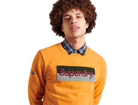 Superdry Suéter Core Logo Workwear Loopback Crew