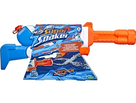 Lanzador De Agua nerf soaker twister 2 chorros torcidos para niños adolescentes y adultos supersoaker edad minima 6