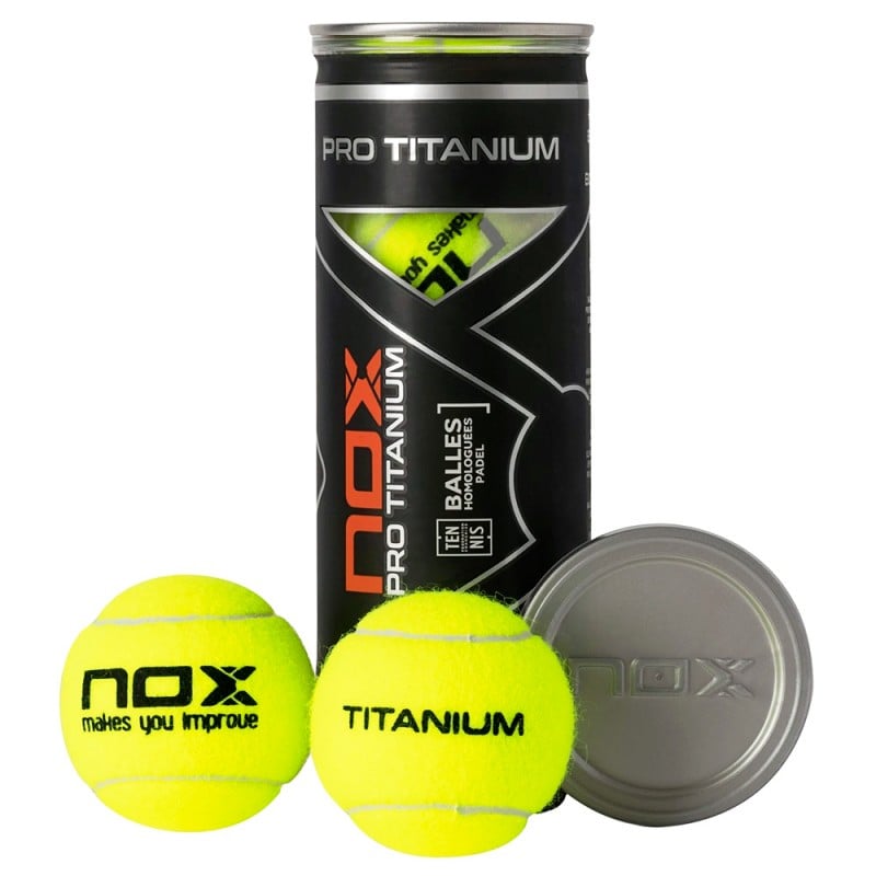 Bolas de Padel NOX Titanium X3