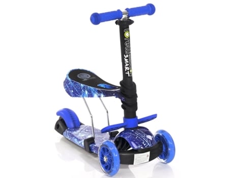 Scooter Infantil con Asiento SMART da Lorelli blue cosmos