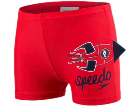 Pantalones Cortos para Hombre SPEEDO Spaceship Rojo para Natacion (6 - 9 Meses)