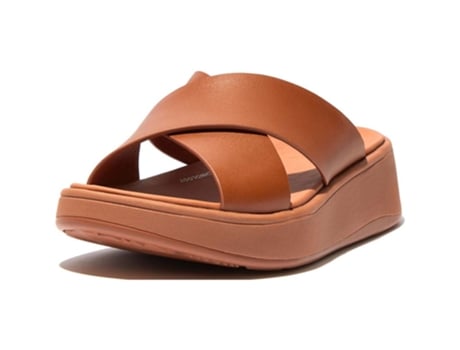 Sandalias Cruzadas F-mode Marrón EU 41 Mujer FITFLOP