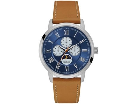 Reloj GUESS W0870G4 Hombre (Piel - Marrón)