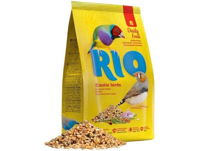 Alimentación para Aves Exóticas RIO (500g)