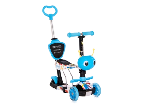 Scooter Infantil con Asiento y Encosto SMART PLUS by Lorelli rendilhado azul