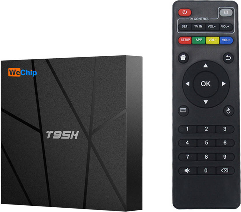 Box Smart TV WECHIP T95H (Android - 4K Ultra HD - 2 GB RAM - Wi-Fi)