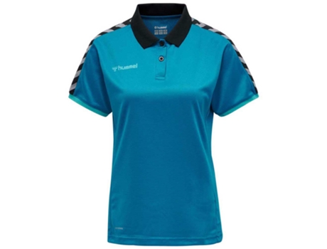 Polo de Mujer para Fútbol HUMMEL Authentic Functional Azul (S)