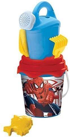 Mondo Toys Bucket set water can spiderman juego de cubo arena ø17 cm con jarra agua playa 6 piezas niños partir 3 años 18427 auc8001011184279