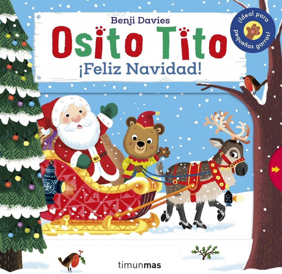 Libro Osito Tito. ¡Feliz Navidad! de Benji Davies (Español)