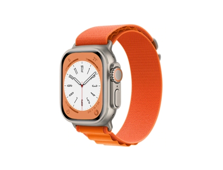 Correa NylonSense Alpine L (muñeca de 165 mm a 210 mm) para Apple Watch Ultra 2 - Naranja