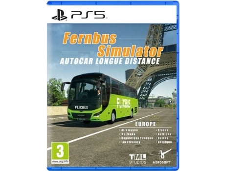 Juego Juegos Fernbus Simulator Entrenador de larga distancia Ps5