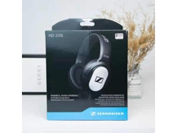 JEIIBRZUI Auriculares Sennheiser Hd 206 Over Ear Wire Negro