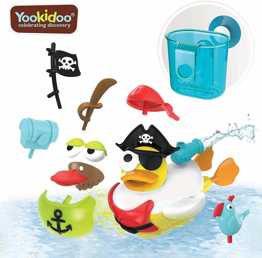 Juguete de Baño YOOKIDOO Pato Divertido Pirata