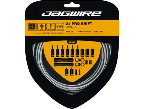 Kit JAGWIRE 2X Pro Shift Kit (Gris - TU)