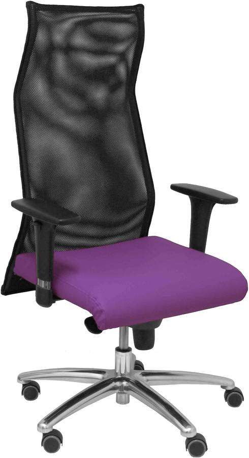 Silla Ejecutiva PYC Sahuco  Roxo (Brazos Ajustables - Malla)