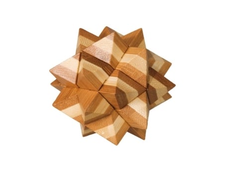 Puzzle FRIDOLIN (Madera - Marrón - 9 x 9 x 9 cm)