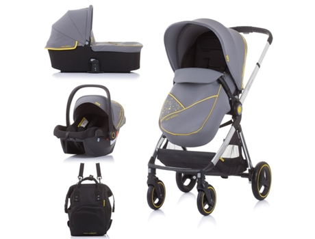 Carrito de Bebé Trío Elite Hasta 22 kg Platinum