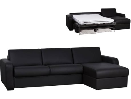 Gran sofá rinconera convertible (derecha) de tela gris antracita LARICA de  PASCAL MORABITO - Vente-unique