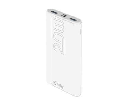 Powerbank Externa Mah CELLY Blanco