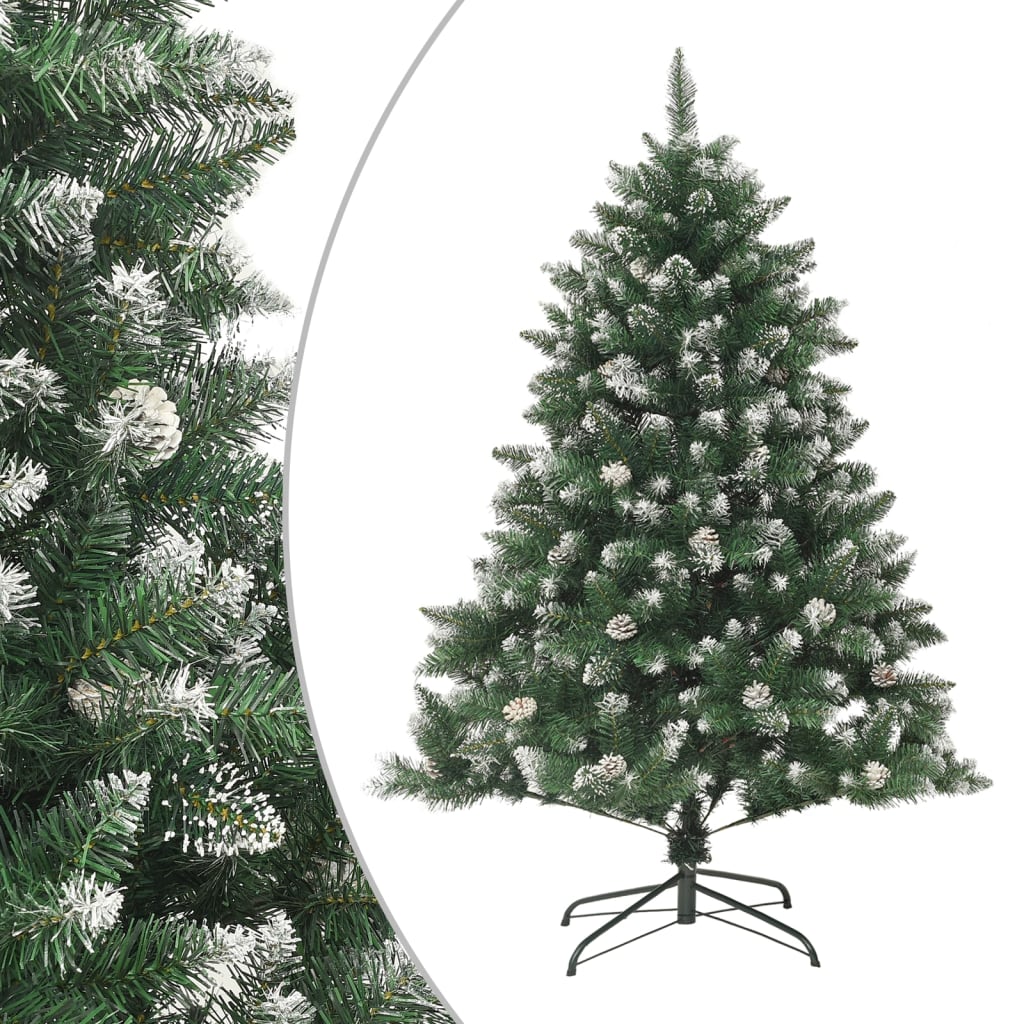 Árbol De Navidad Artificial Con Soporte VIDAXL (Verde - 120 Cm)