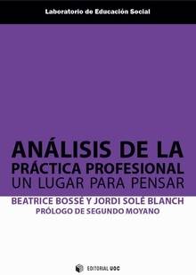 De Profesional Un lugar para pensar laboratorio educación social libro beatrice sole blanch bossé español