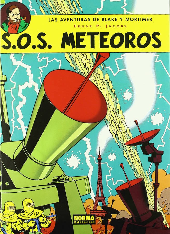 Blake Y Mortimer 5. s.o.s meteoros libro sos de edgar p. jacobs español 5