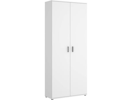 Homekit Armario Multiusos 2 puertas escobero blanco 78x190x35cm