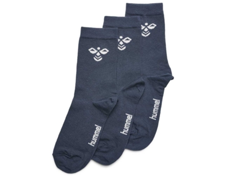 Calcetines para Hombre HUMMEL Sutton 3 Pares Azul para Fútbol (EU 37 - 40)