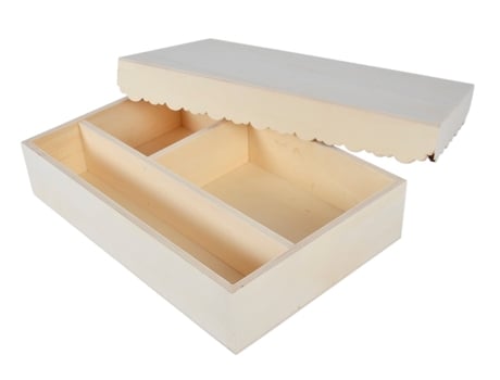 Caja LG (Madera - Multicolor - 37,5 x 7,2 x 24,5)