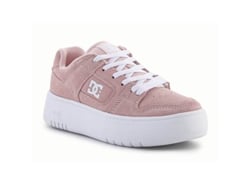 Zapatos de Mujer DC Manteca Platform Piel Rosa (37)