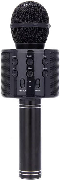 Micrófono GETEK WS-858 Bluetooth (5-8h - Negro)