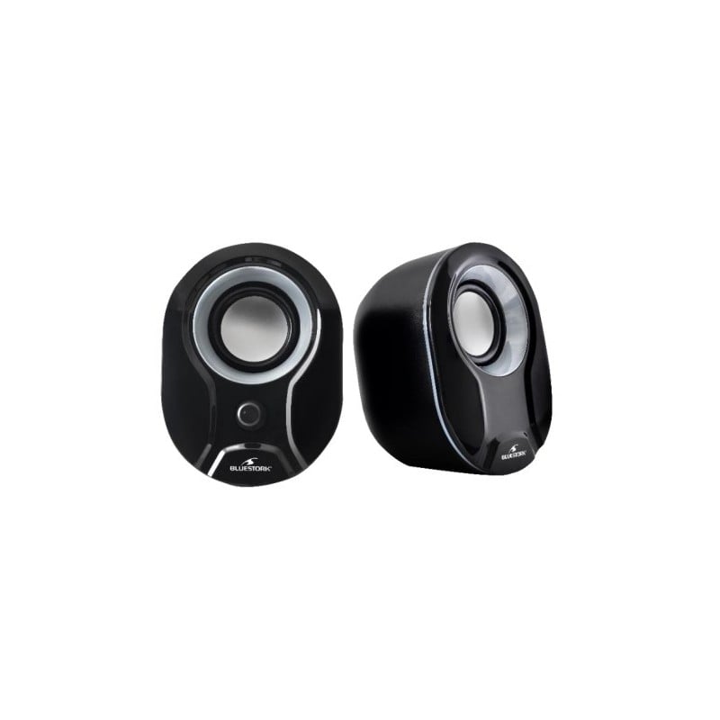 Altavoces 2.0 BLUESTORK SP 100 (PC y Smartphone - 6 W - Control de volumen)