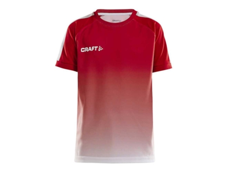 Camiseta de Hombre para Fútbol CRAFT Control Fade Rojo (6/8 Años)