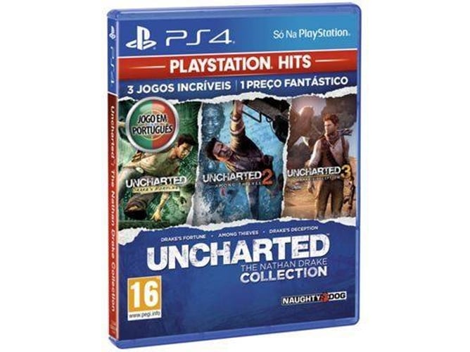 JG. PS4 UNCHARTED COLLECTION - HITS