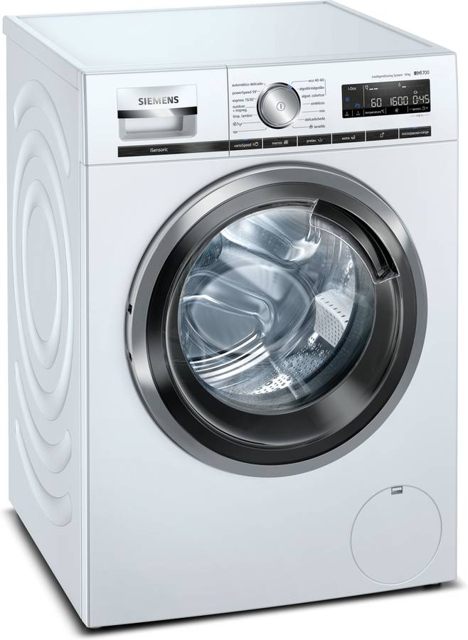 Lavadora SIEMENS WM16XKH1ES (106 kg - 1600 rpm - Blanco)