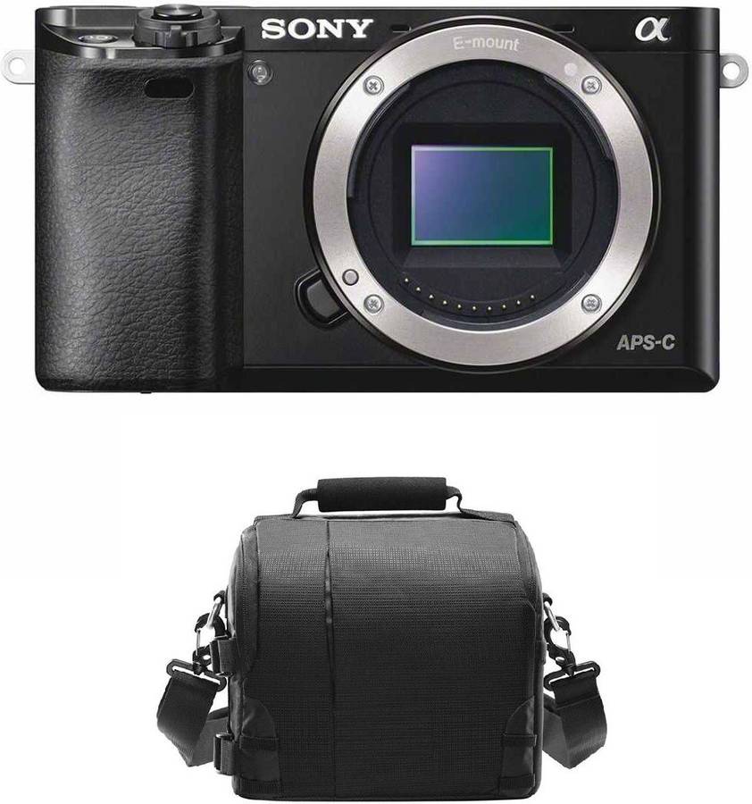 Sony Α6000 Cuerpo milc 243 mp cmos 6000 x 4000 pixeles negro digital full hd 285 g kit mirrorless y a6000 24.3 100 25600