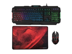 MARS GAMING Teclado Gaming MARS MCP118 (Membrana - Español - Negro)