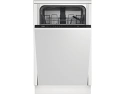 Lavavajillas Integrable BEKO DIS35023 (10 Cubiertos - 44.8 cm - Panel Negro)