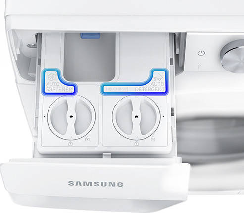 Lavadora SAMSUNG Auto-Dosificación WW90T534DTW/S3 (9 kg - 1400 rpm - Blanco)