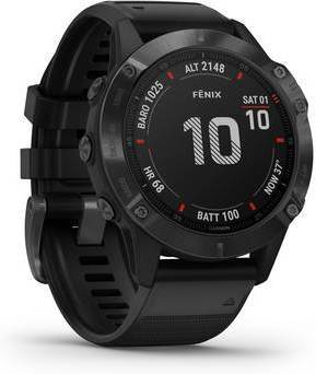 Reloj deportivo GARMIN Fenix 6 PRO (Bluetooth - Hasta 14 días de autonomía - Negro)