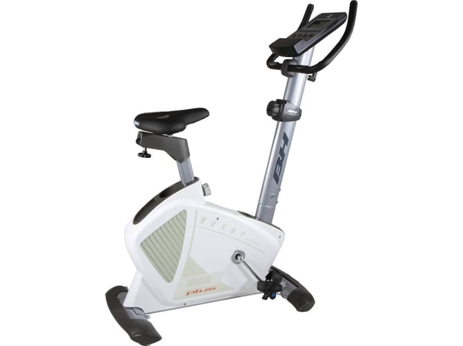 Bicicleta Estática BH Nexor Plus H1055N (Blanco - 142x55x101cm - Volante: 8 kg - Hasta: 130 kg)