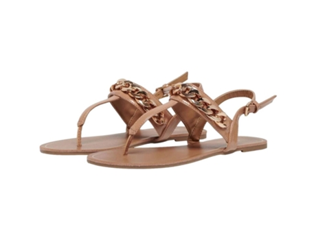 Sandalias de Mujer ONLY Beige (37)